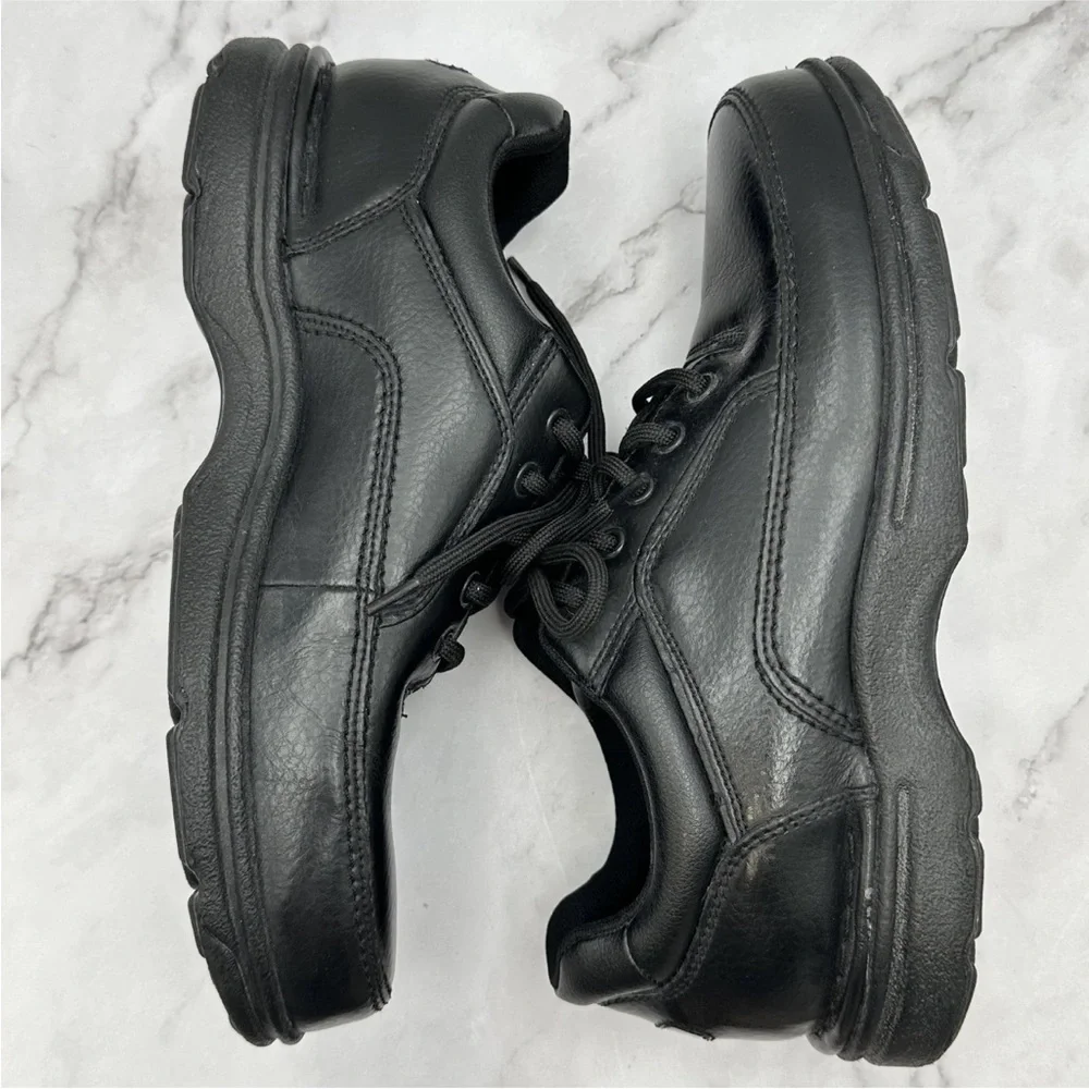 Rockport Shoes Mens Size 10M Black Leather Casual Walking Sneakers K71218